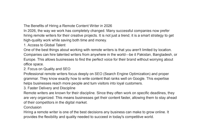 write SEO friendly blog posts and articles